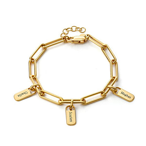 Customized large link chain bracelet 3