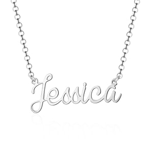 Jessica – Name necklace to customize