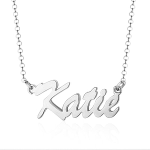 Katie – Name necklace to personalize